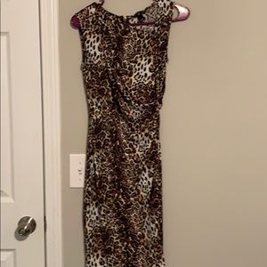 Victoria’s Secret leopard bodycon dress